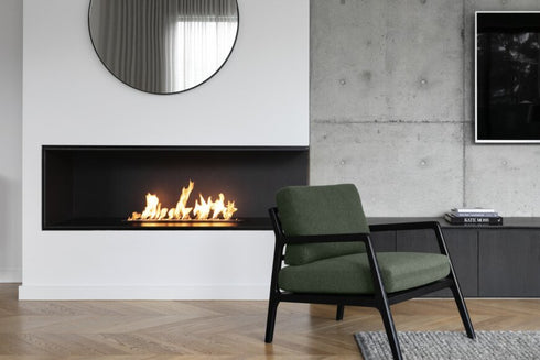 Ecosmart Fire XL700 Ethanol Burner - Stainless Steel Finish - ESF.B.XL7.WTT
